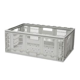 Caixa dobrável resistente cinzento foldie 46l