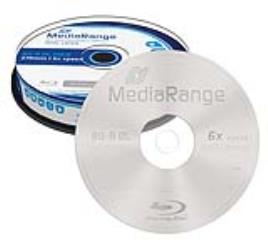 BD-R 50GB 6X Mediarange Blu-Ray - Pack 10