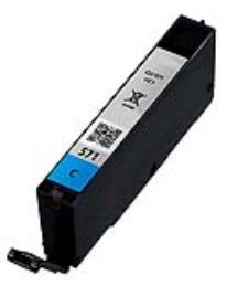 Tinteiro Canon Compatível CLI-571C XL Azul