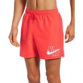 Nike Swim Logo Lap 5 Swimming Shorts Vermelho M