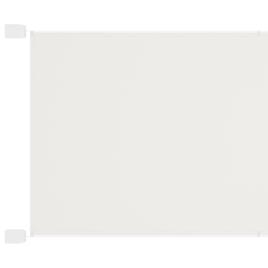 vidaXL Toldo vertical 100x420 cm tecido oxford branco