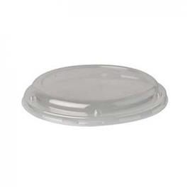 Tampas ?18, 1CM Saladeiras Redondas PLA Transparente 50UN