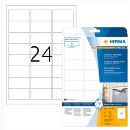 Etiquetas 63, 5X33, 9MM, Prova de Água Branco 10FLS= 240UN