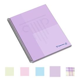 Caderno Espiral A4 Ambar WB Quadri 90GR 100FLS Pastel 1UN