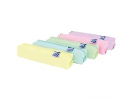 Estojo Quadrado Pequeno Oxford Live&go Cores Pastel