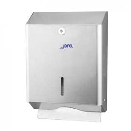 Dispensador Toalhas MAO ZIG- ZAG AÇO Inox Satinado