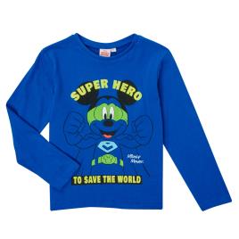 TEAM HEROES   T-shirt mangas compridas T-SHIRT MICKEY  Azul Disponível em tamanho para rapaz 3 ans,4 ans,6 ans,8 ans.Criança > Menino > Roupas > T-shirt mangas compridas