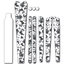 Dyedbro Camo Gravel Frame Guard Stickers