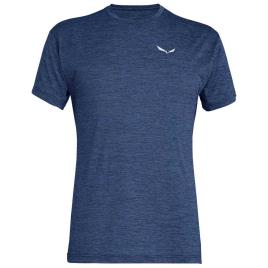 Salewa Puez Melange Dryton Short Sleeve T-shirt Azul L
