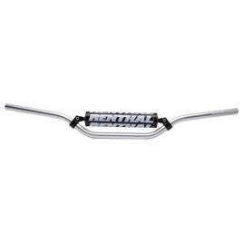 Renthal Minicross Kx65 Scrambler Handlebar With Protector Prateado 22.2 mm / 738 mm