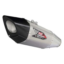 Yoshimura Japan R-11sq Gsxs 750 17-20 Homologated Stainless Steel&carbon Muffler Prateado