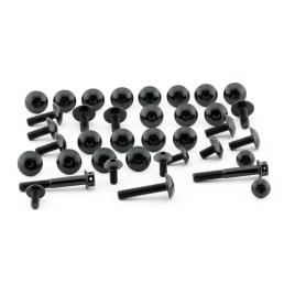 Pro Bolt Yamaha Fya670bk Fairing Screw Kit Preto