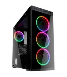 Caixa ATX Kolink Horizon RGB Preto Vidro Temperado