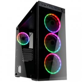 Caixa ATX Kolink Horizon RGB Preto Vidro Temperado