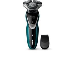 Máquina de Barbear SHAVER Série 5000 (Preto / Azul) -  S5550/06