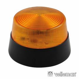 Lampada LED Strobe/Flash 12V - Cor Laranja