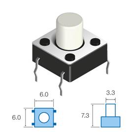 Pulsador Micro Switch Horizontal