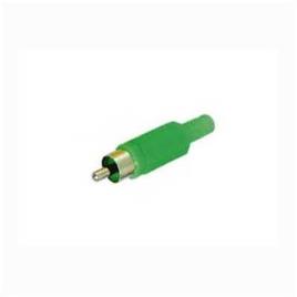 Rca Plug Male -  Green