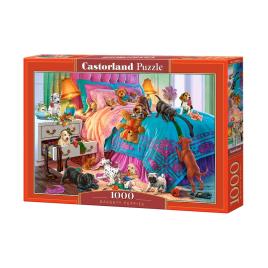 LAND NAUGHTY PUPPIES 1000 PCS, PUZZLE, 1000.