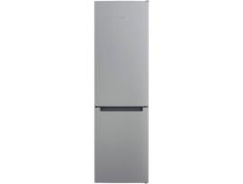 Frigorífico Combinado INDESIT Push&Go INFC9 TA23X (No Frost - 202.7 cm - 367 L - Inox)