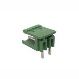 Conector Pcb 90º Macho 2 Polos Verde