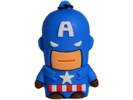 Pendrive 32gb  Cap. América Usb 2.0pe