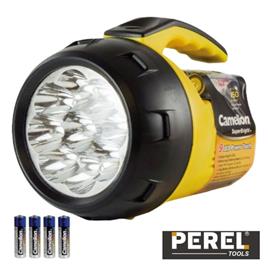 Lanterna Com 9 Leds Com 4 Pilhas 