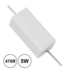 Resistência Bobinada 470r 5w
