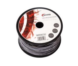 Cabo Paralelo Blindado, Preto 100m