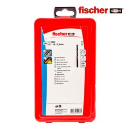 PACK 25 BROCAS DE METAL HSS-R DIN338 1-13 543328  FISCHER