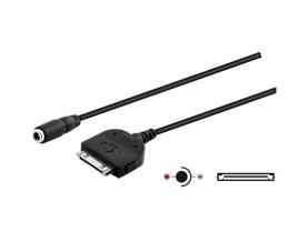 Cabo Adaptador Alimentação (DC Fêmea - Ficha iPod)