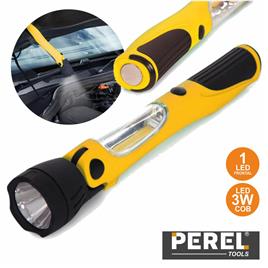 Lanterna 1 Led Cob 3w Magnética Flexível Perel