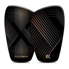 Gearxpro Gold Shin Guards Negro 15x9 cm