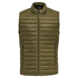 Hummel Red Quilted Vest Verde S