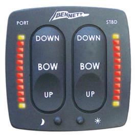 Bennett Trim Tabs Electronic Indicator Control Cinzento