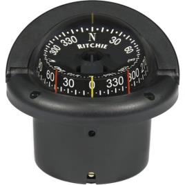 Ritchie Navigation Helmsman Compass-flush Mount Bidimensional Rv Preto