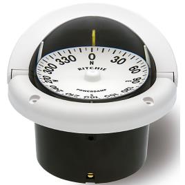 Ritchie Navigation Compass Helmsman Flush Open Preto