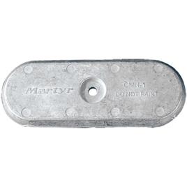 Martyr Anodes Streamlined Hull Anode Prateado 111.13 mm