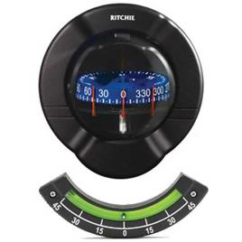 Ritchie Navigation Compass Venture Sailboat Bulkhead Verde,Preto