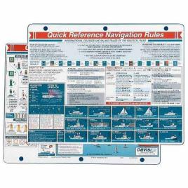 Davis Instruments Navigation Rules Card Branco