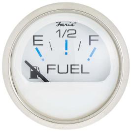 Faria Fuel Gauge Chesapeake Branco