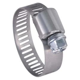 Seachoice Plated Screw Hose Clamp Prateado 24