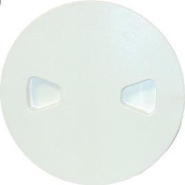 T-h Marine Sure-seal™ 6 Screw Out Deck Plate Branco 6´´