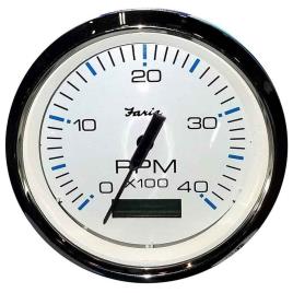 Faria Chesapeake Diesel Hourmeter Digital Preto