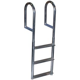 Dock Edge 5 Step Ladder Aluminium Wide