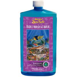 Starbrite Seasafe Boat Wash And Wax Azul 1L