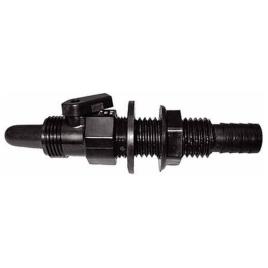 T-h Marine Fixed Flange Aerator Spray Head Preto