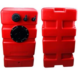 Goldenship 22c 42l Fuel Tank Vermelho 22 x 35 x 65 cm