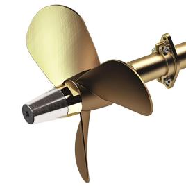 Vetus Zinc Shaft Propellers Nut Anode Dourado 30 mm