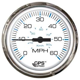Faria Omc System Tach Gauge Prateado